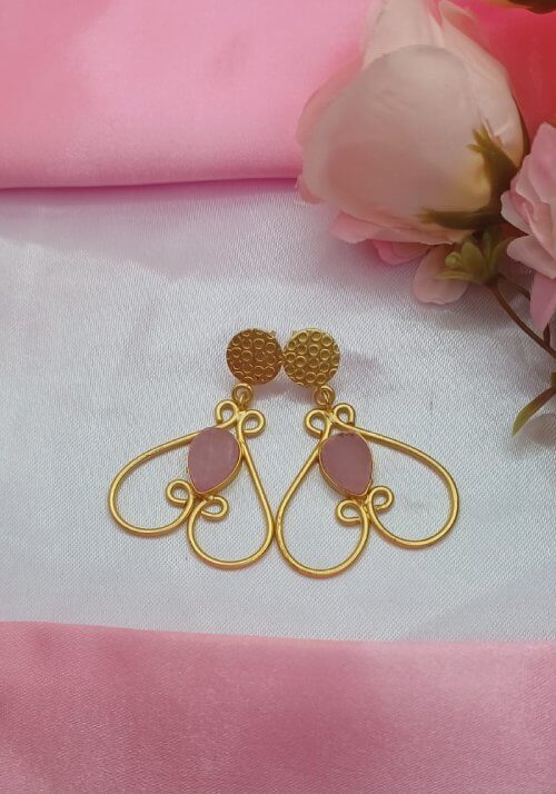 stylish golden earring