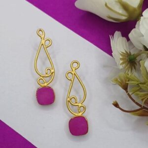 golden western earring