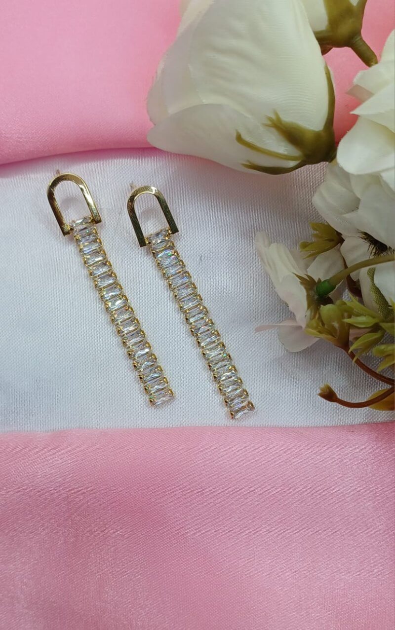 long ad earring