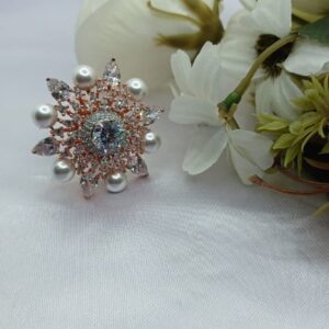 pearl and ad ring