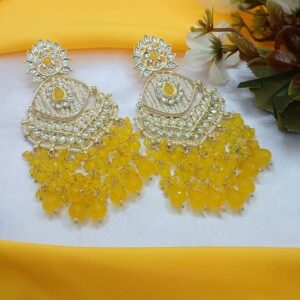 pearl crystal earring