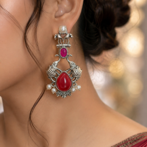 Elephant Design Earr...